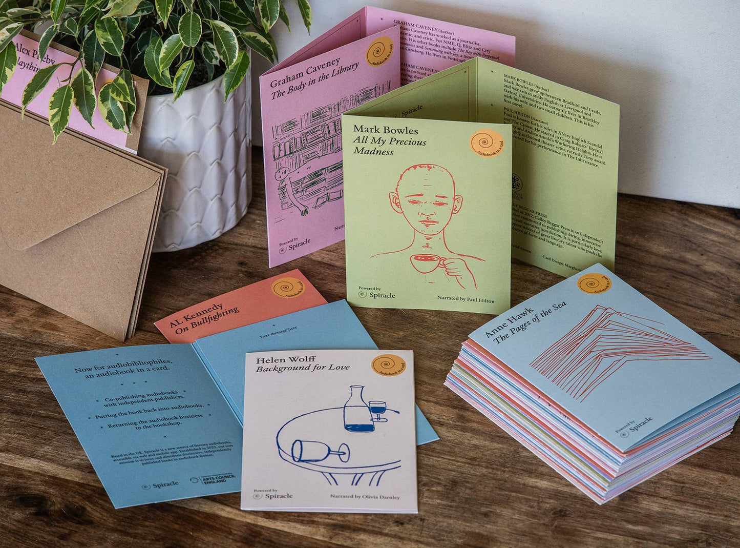 Audiobook in a Card: The Body in the Library