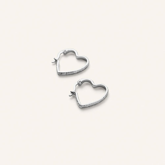 Affection Hoops | Silver Plated