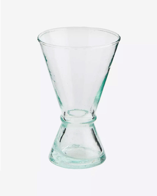 The Every Space Beldi Wine Glass with original Moroccan Beldi glass by Madam Stoltz