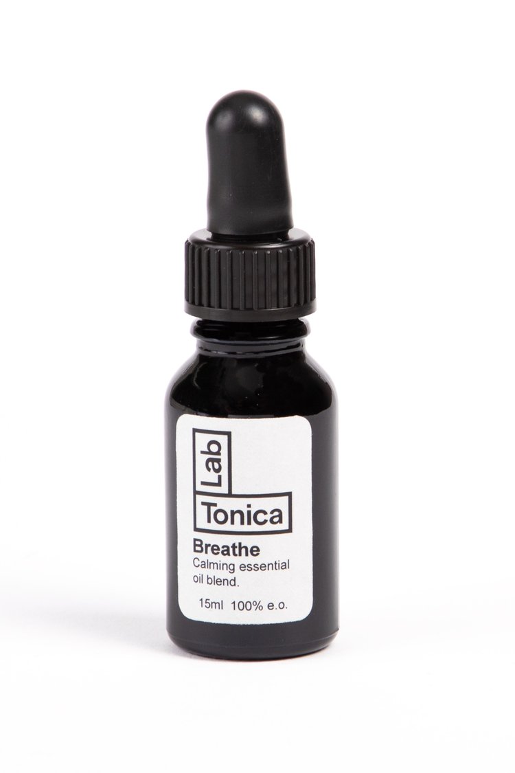 The Every Space 100% essential oil in the calming Breath signature scent by Lab Tonica., with Bergamot, Sweet Orange, Sandalwood, Lavender & Chamomile
