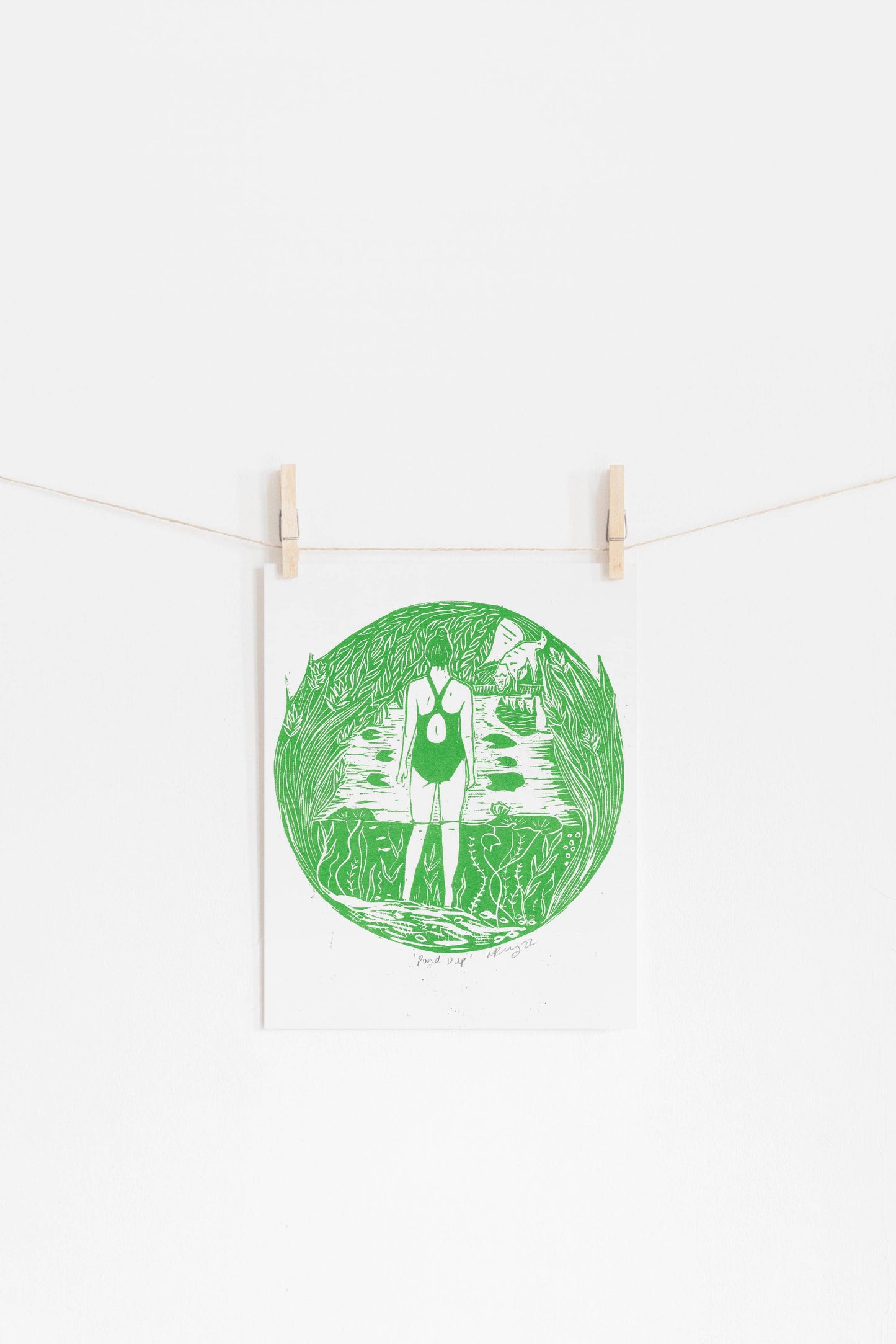 Pond Dip | Risoprint