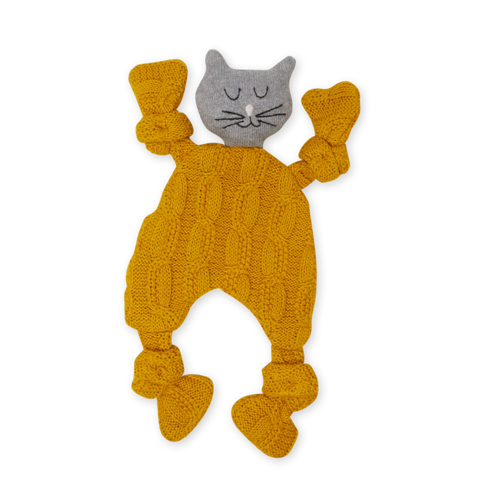 Cat Comforter Cuddle Cloth in Citrus