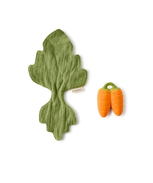 Cathy the Carrot Mini Doudou - Teether