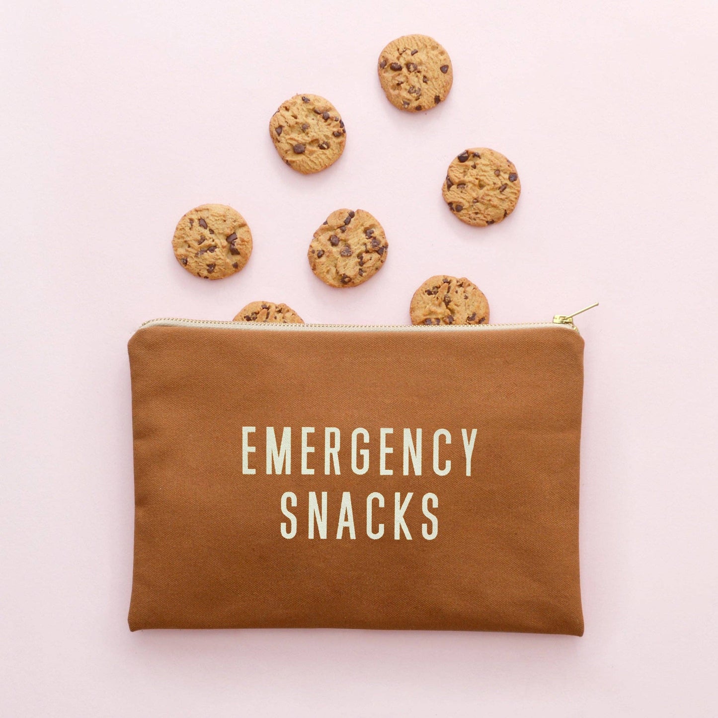 Emergency Snacks | Tan Pouch