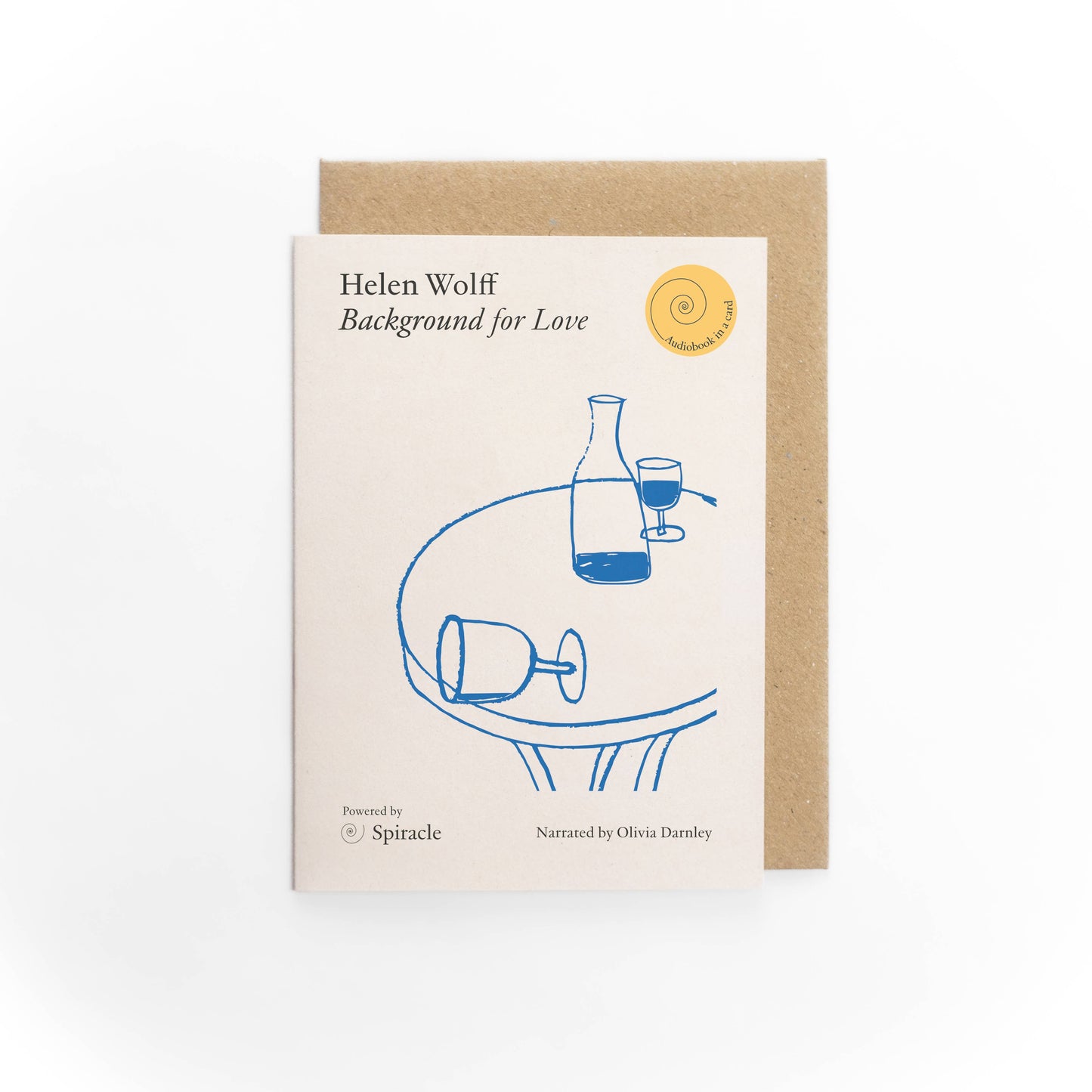 Audiobook In A Card: Background for Love by Helen Woolf