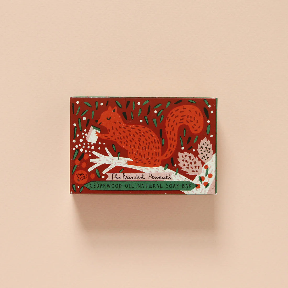 The Every Space Cedarwood Soap bar with cedarwood essential oil by The Printed Peanut