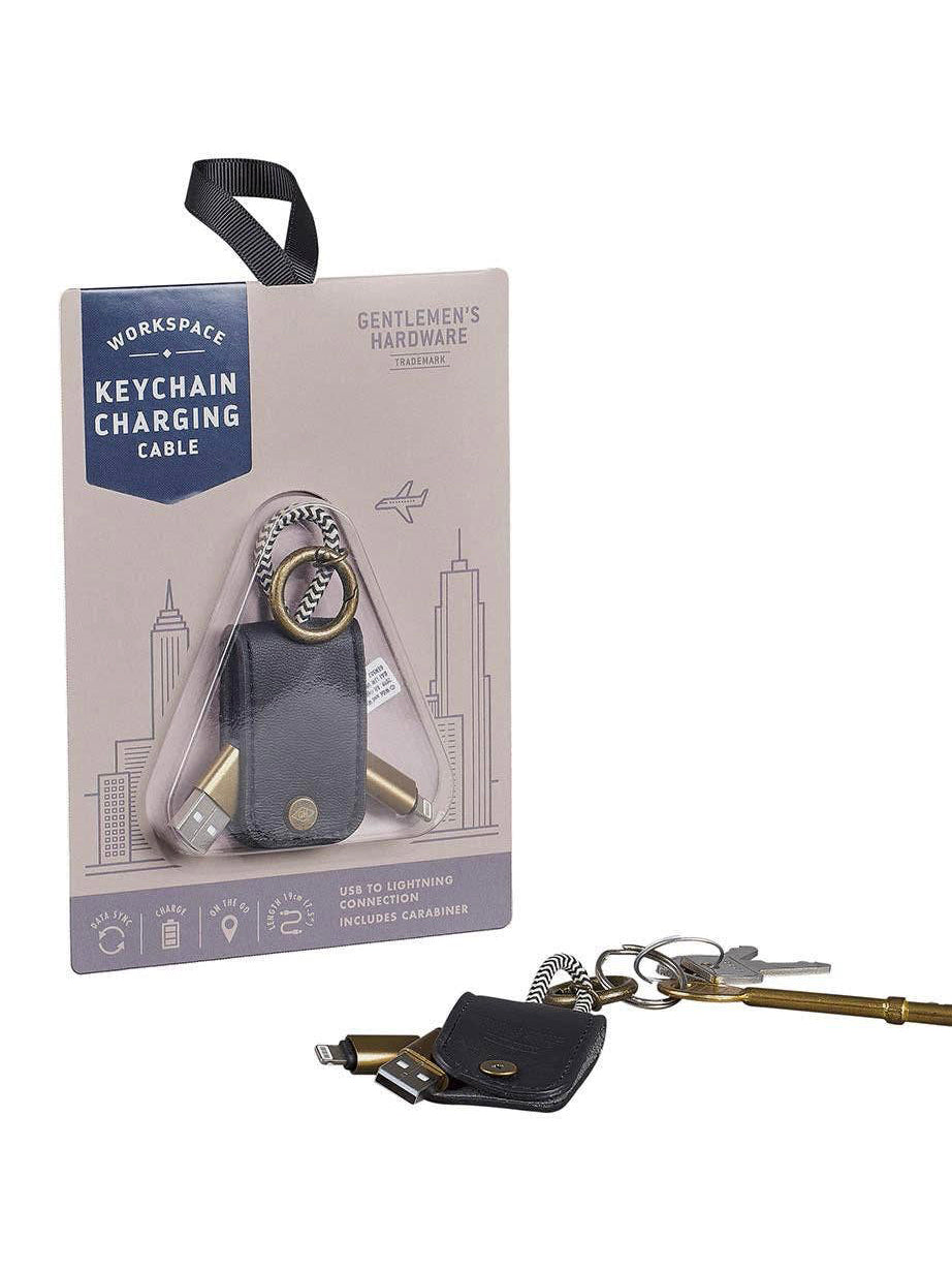 Gentlemen's Hardware Keychain Charging Cable