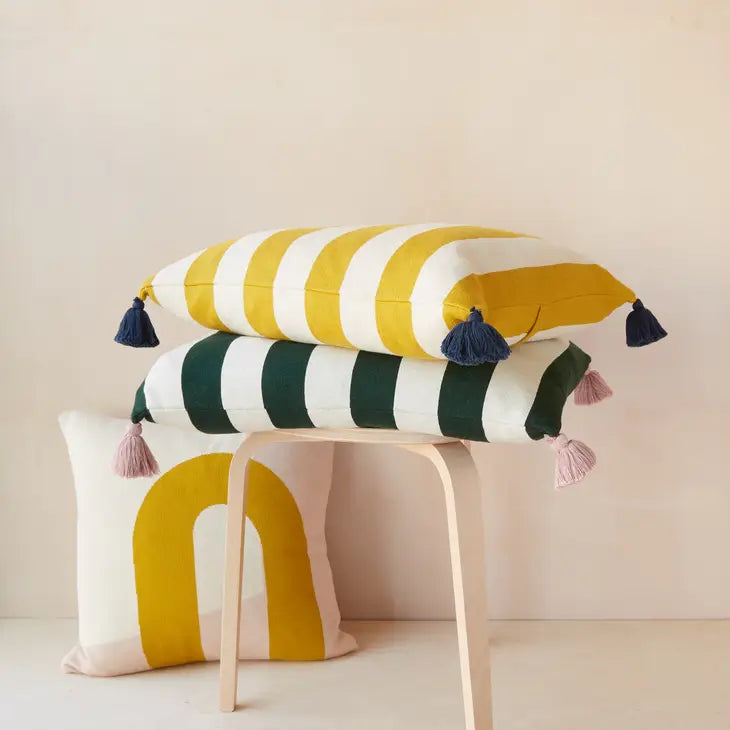 Cushion Cover in Blush & Citrus