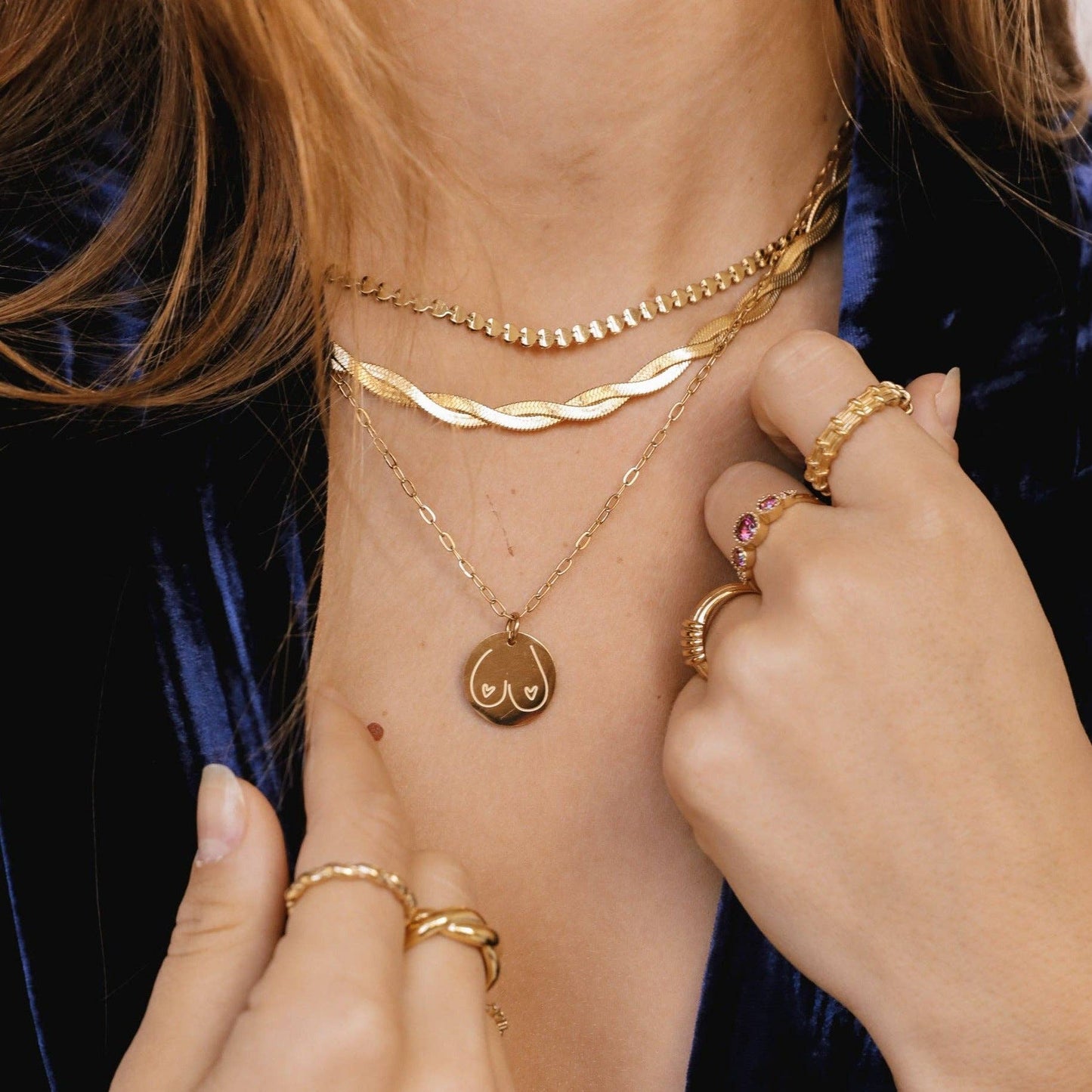 Braided Nassau Necklace | Waterproof