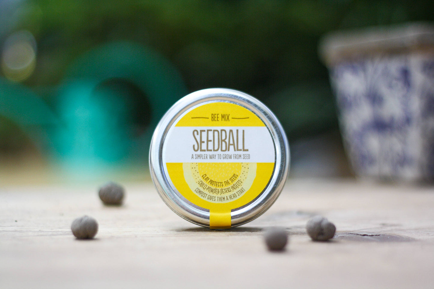 Bee Mix Seedball Tin