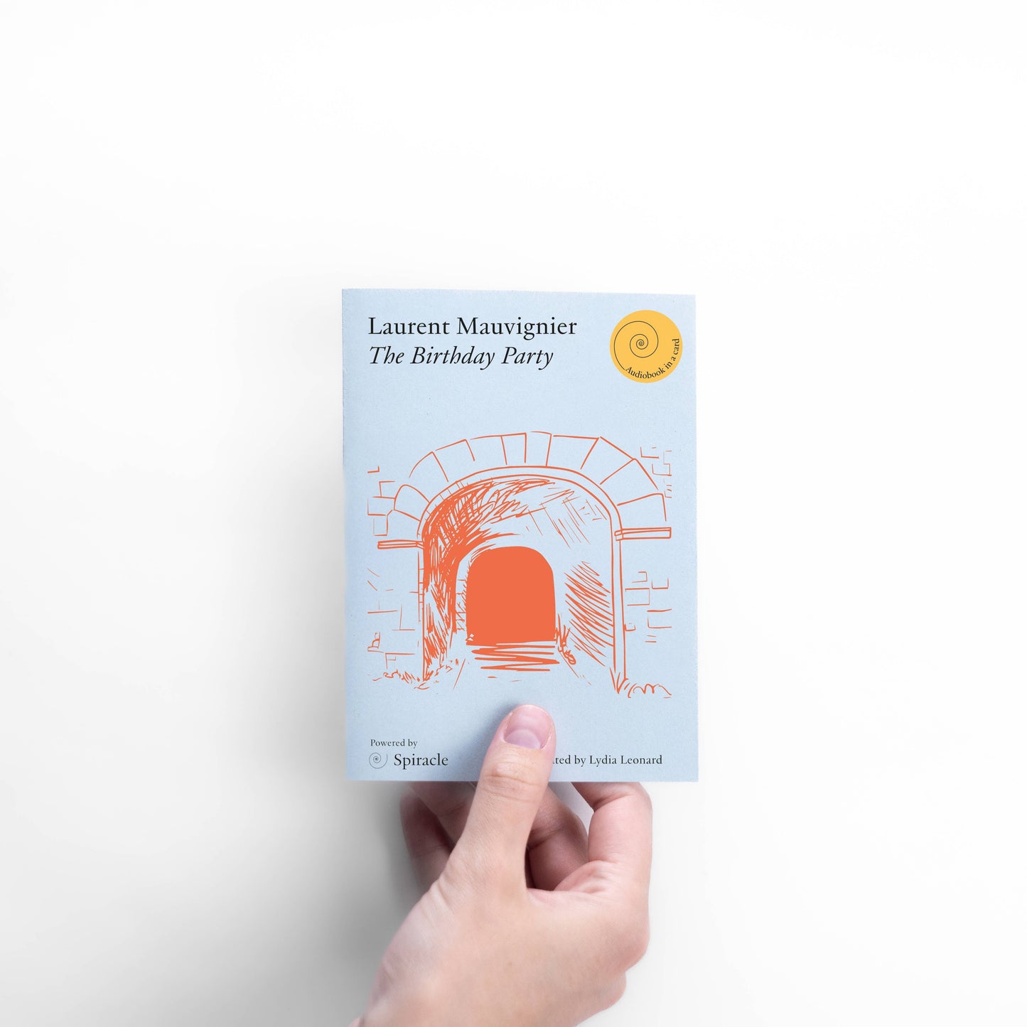 Audiobook in a Card: The Birthday Party by Mauvignier