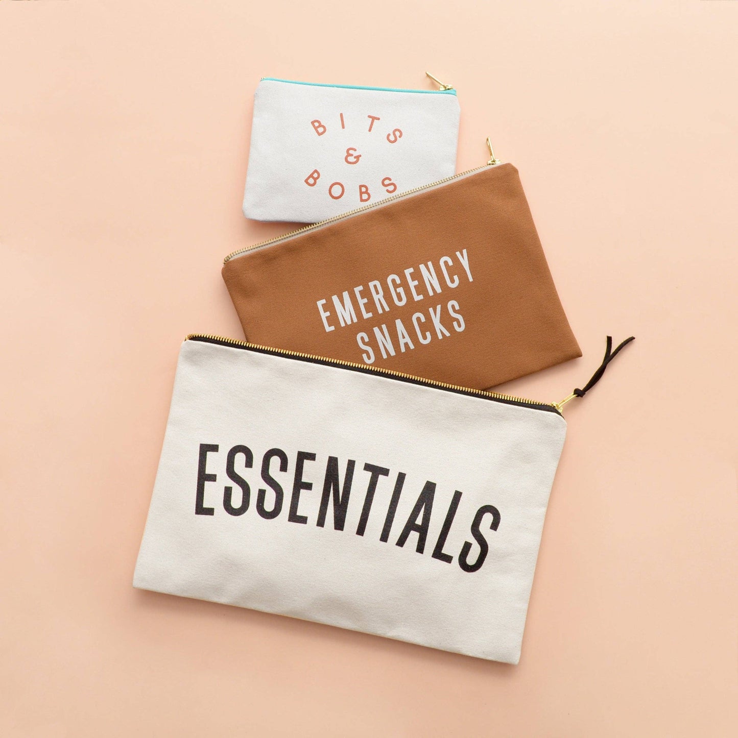 Emergency Snacks | Tan Pouch
