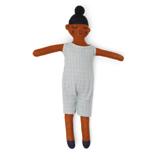Buddy Aqua: Cotton Knit Doll