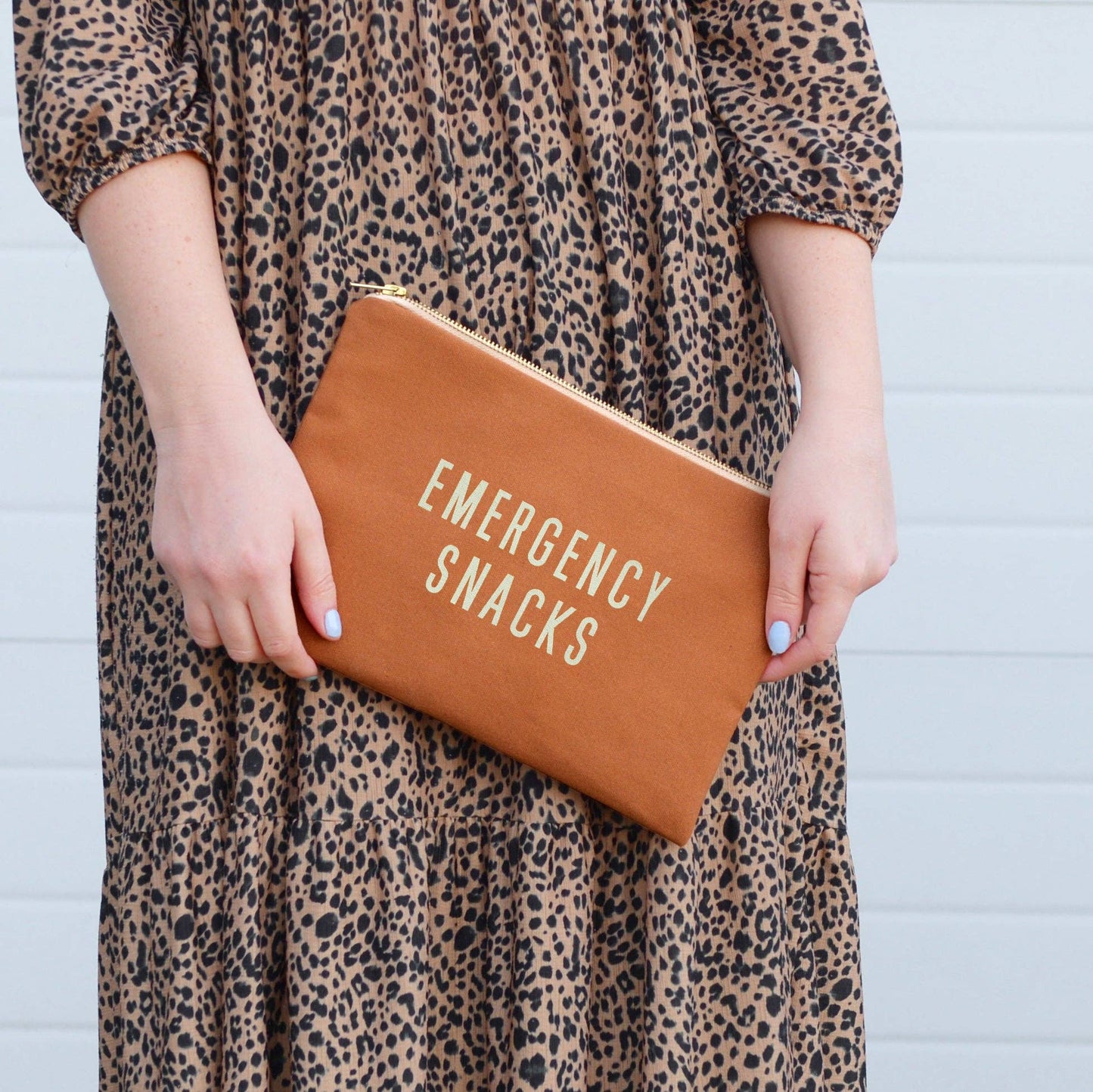 Emergency Snacks | Tan Pouch