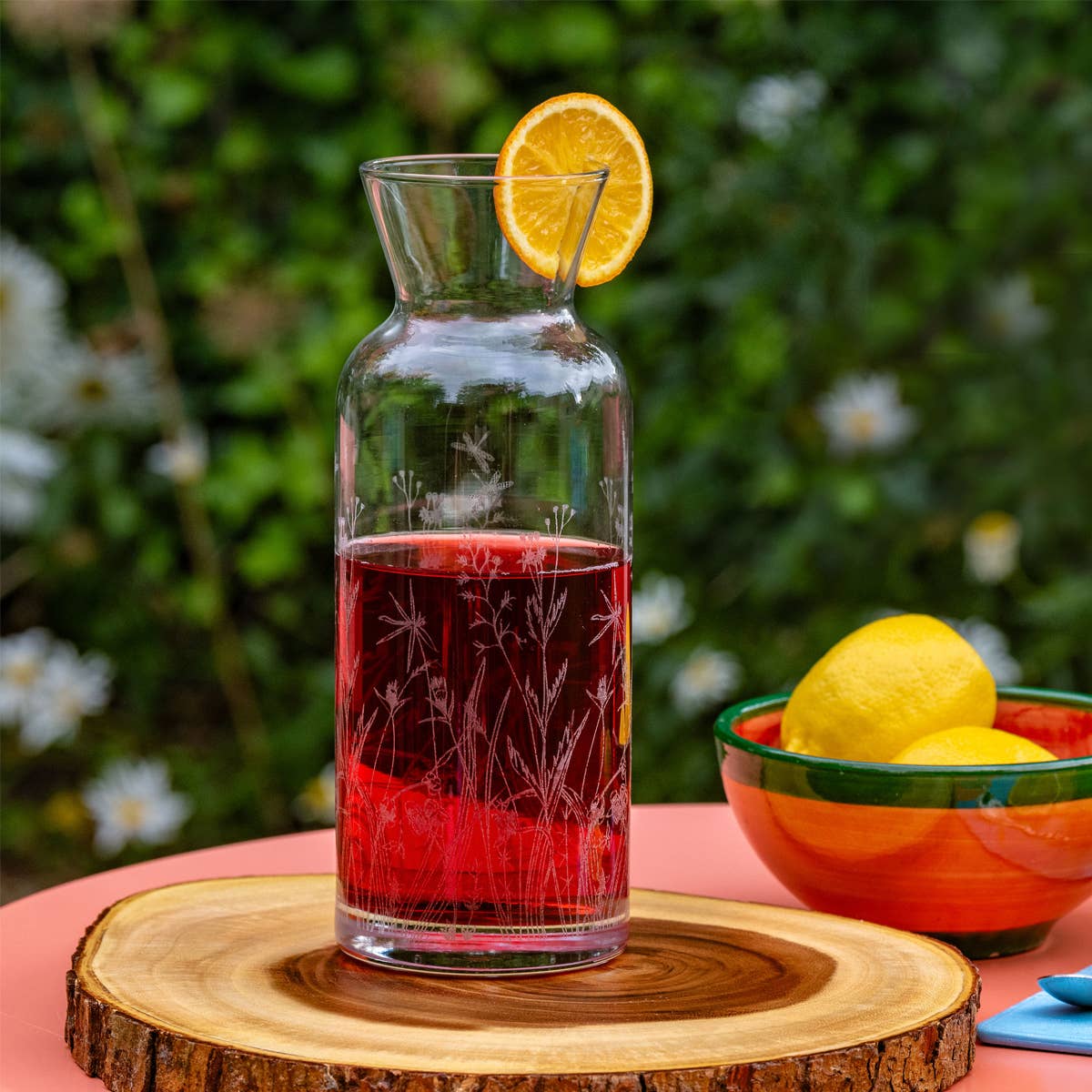 Meadow Glass Carafe