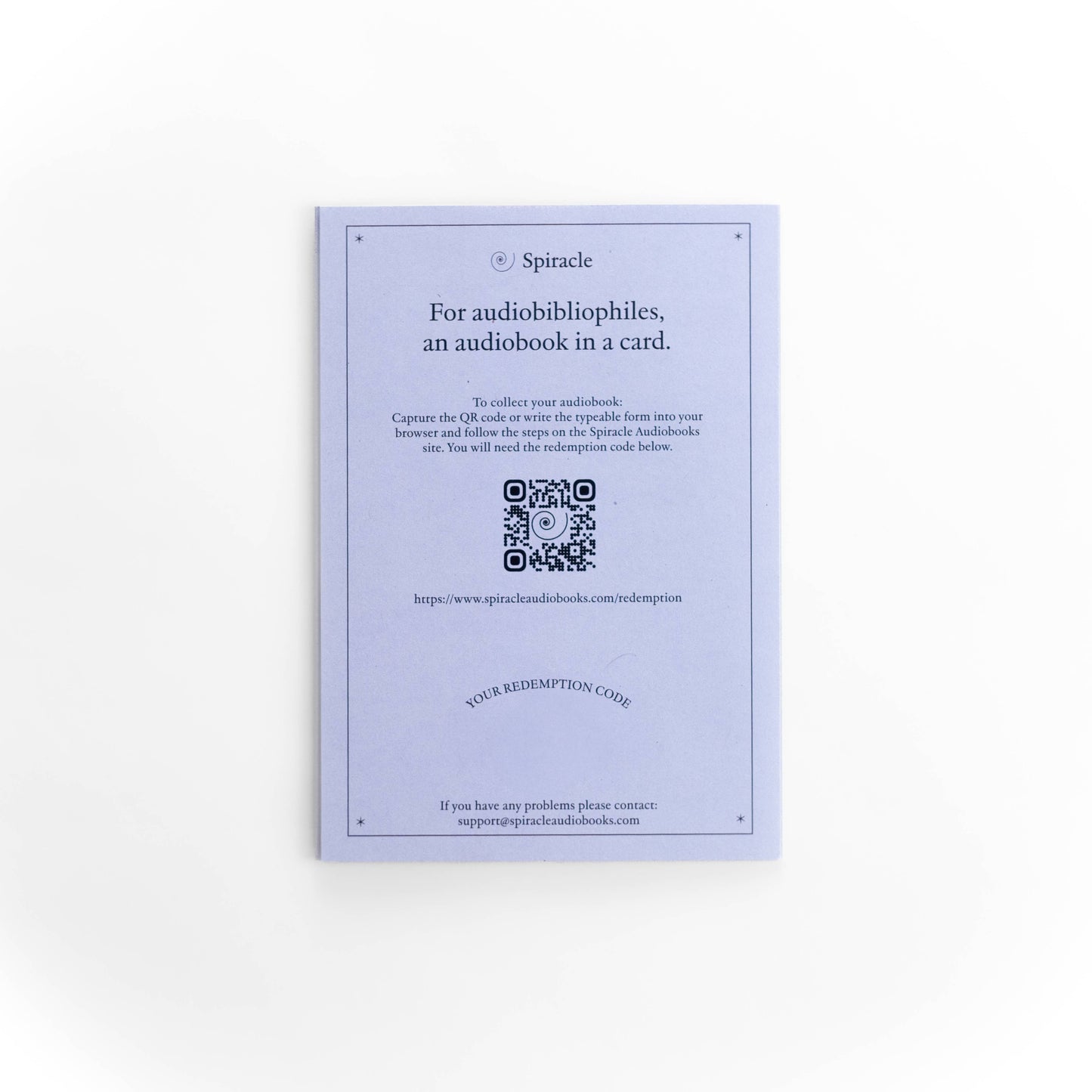 Audiobook in a Card: The Passenger by Ulrich Boschwitz