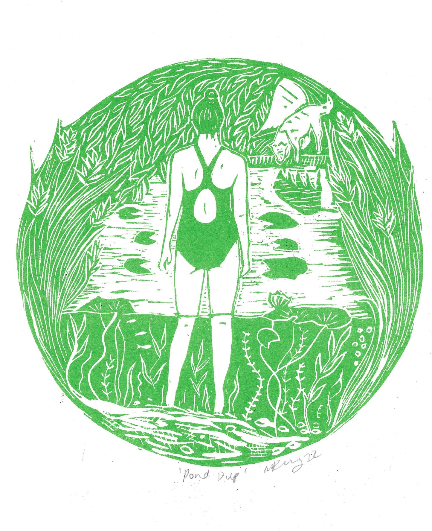 Pond Dip | Risoprint