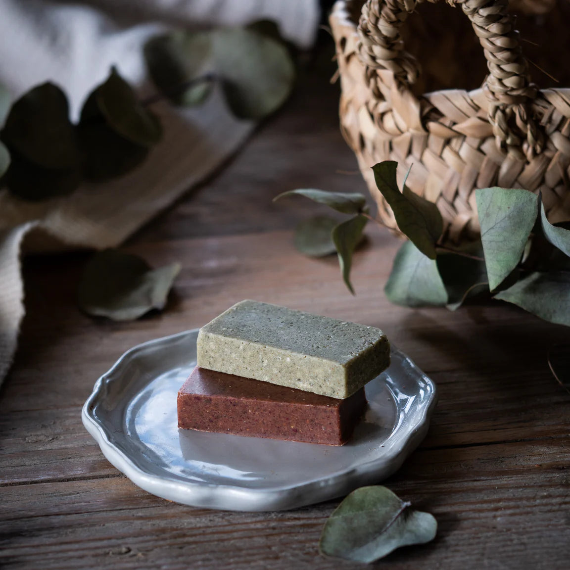 Pink Clay Facial Exfoliator Bar