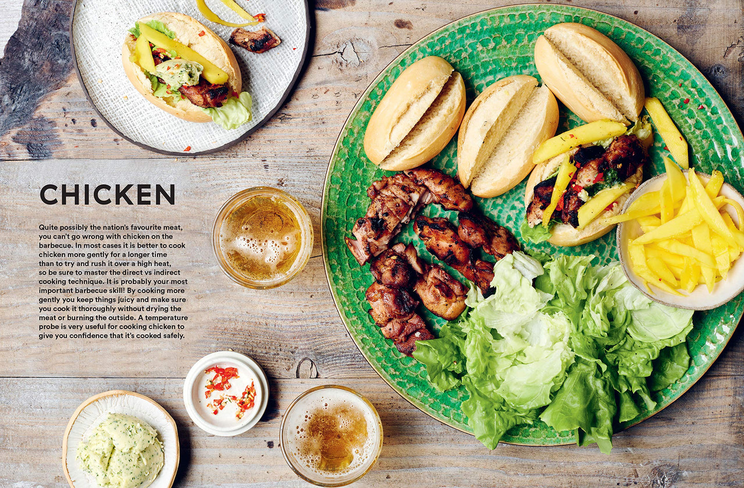 Fool Proof BBQ book recipe illustration