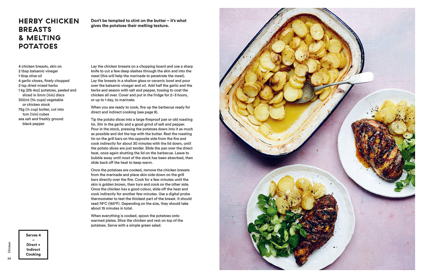 Fool Proof BBQ book recipe spread