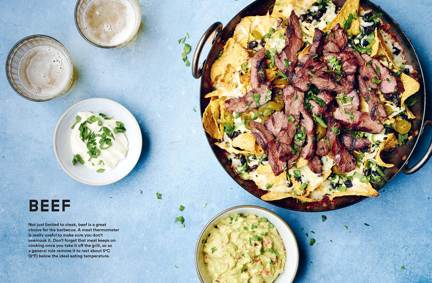 Fool Proof BBQ book recipe spread