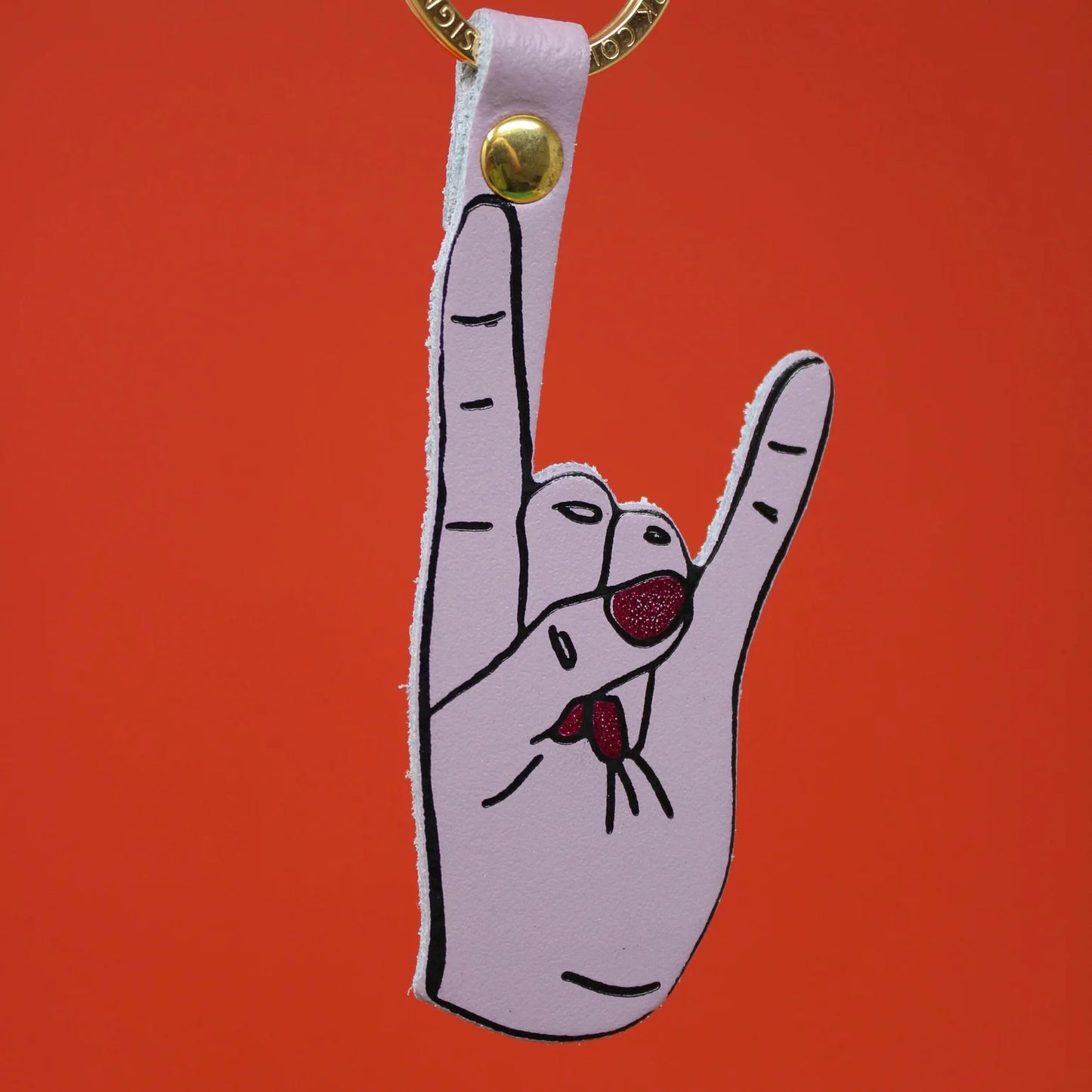 Hand Signs Keyring