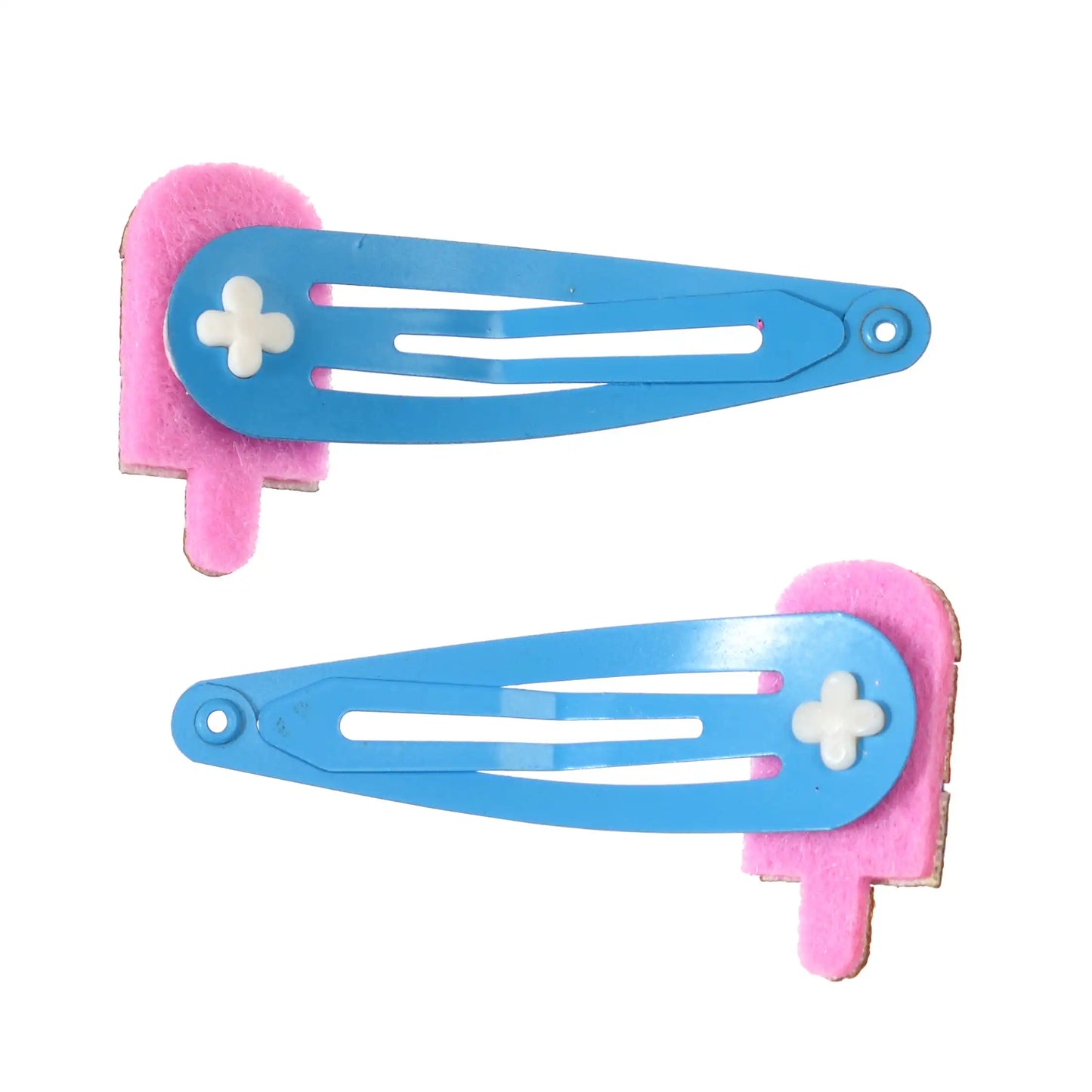 Ice Lolly Glitter Hair Clips (set of 2)