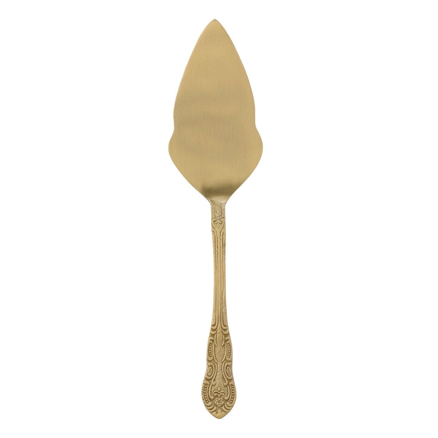 Roslin Cake Server in Golden Brass