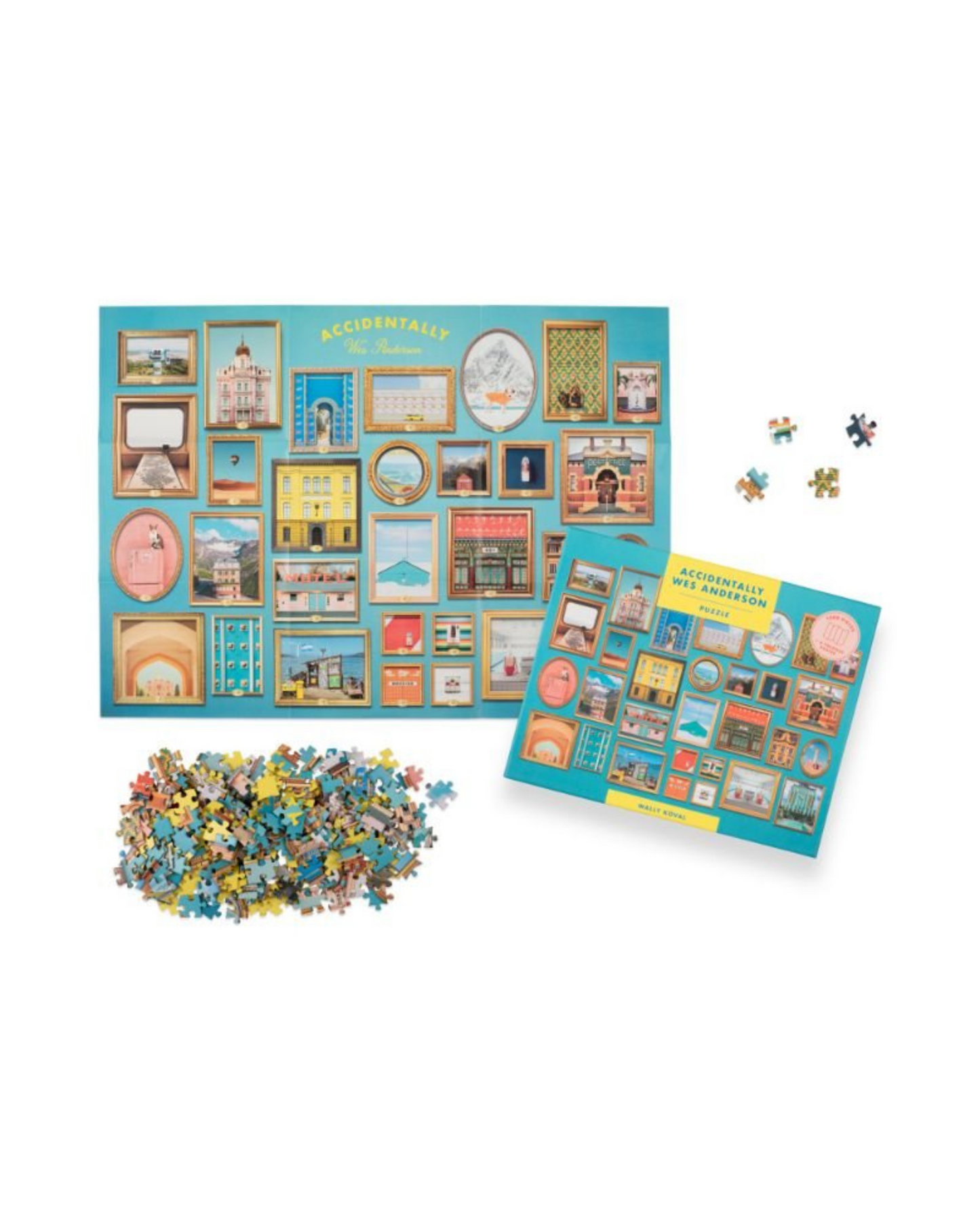 Accidentally Wes Anderson 1000 piece jigsaw puzzle