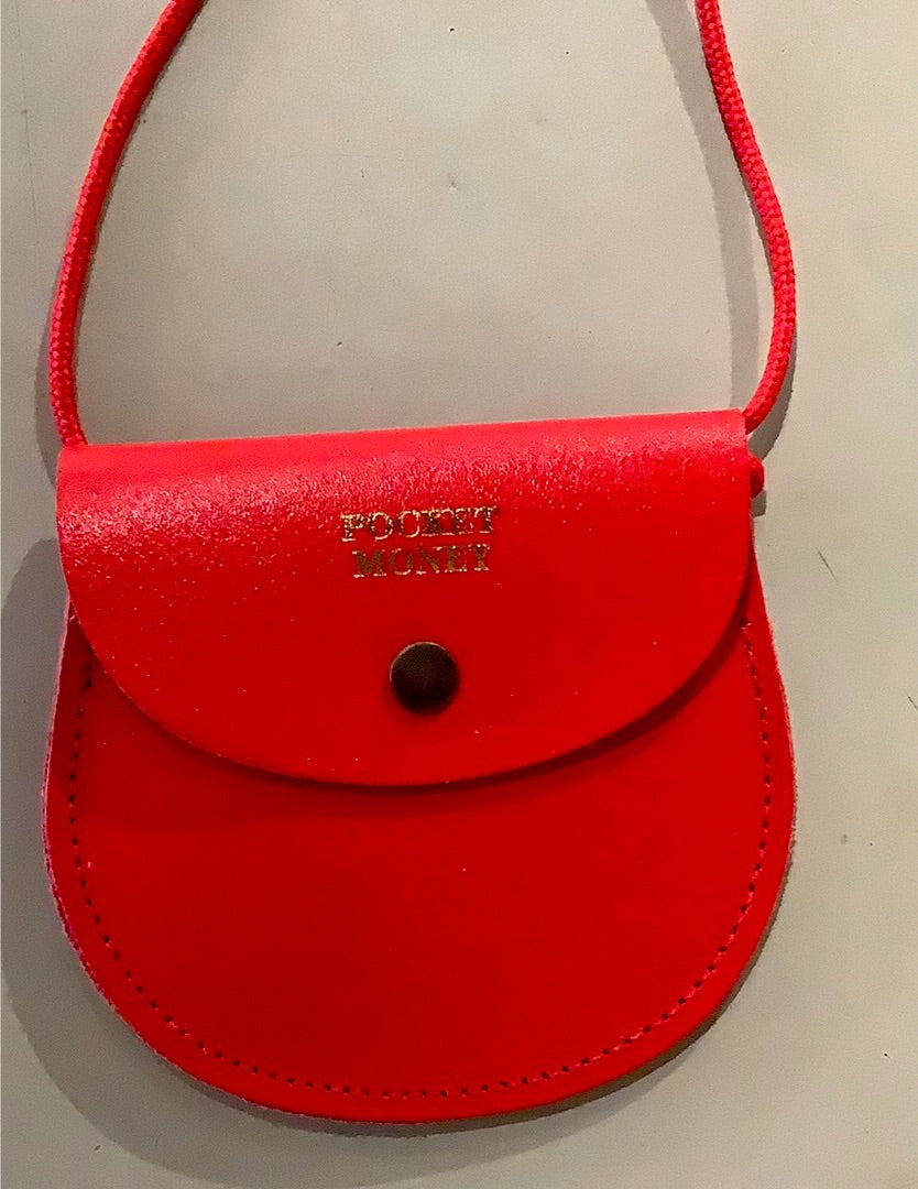 Leather Pocket Money Purse