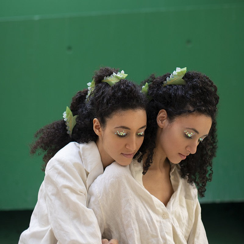 Lily of the Valley Hair Claw