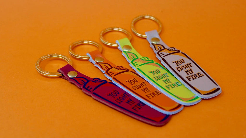 You Light My Fire Keyring