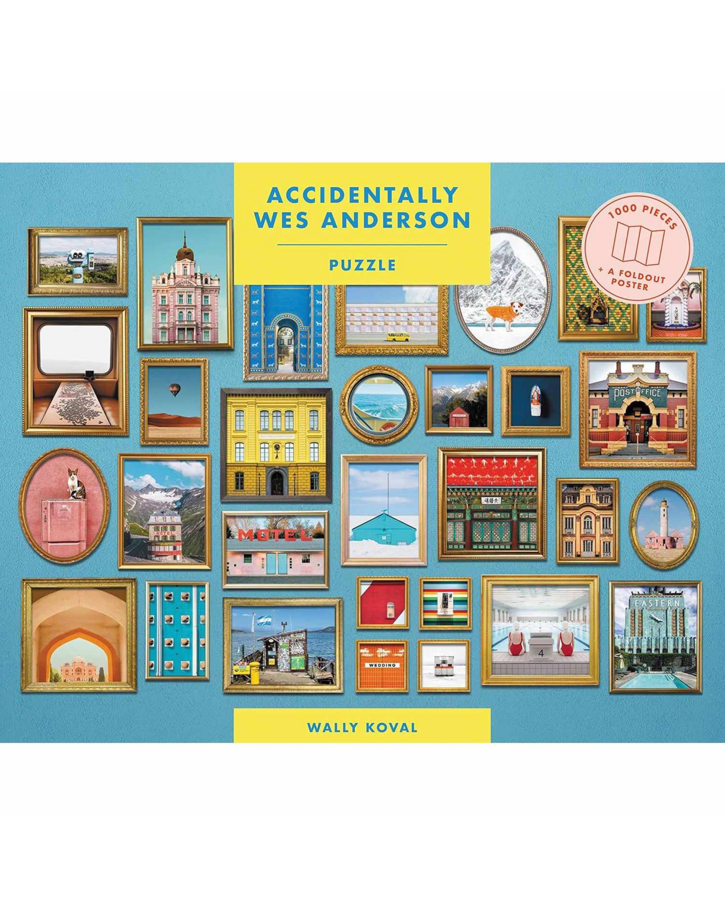 Accidentally Wes Anderson 1000 piece jigsaw puzzle