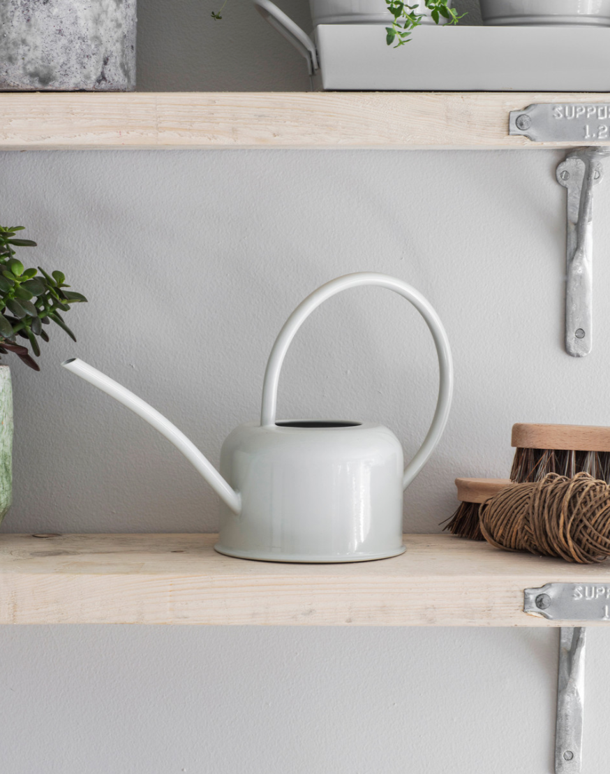 Indoor Watering Can in Chalk
