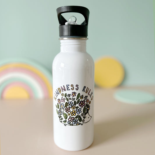 Kindness Rules Water Bottle