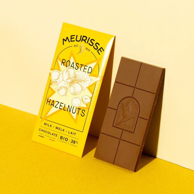 Milk chocolate with Roasted Hazelnuts