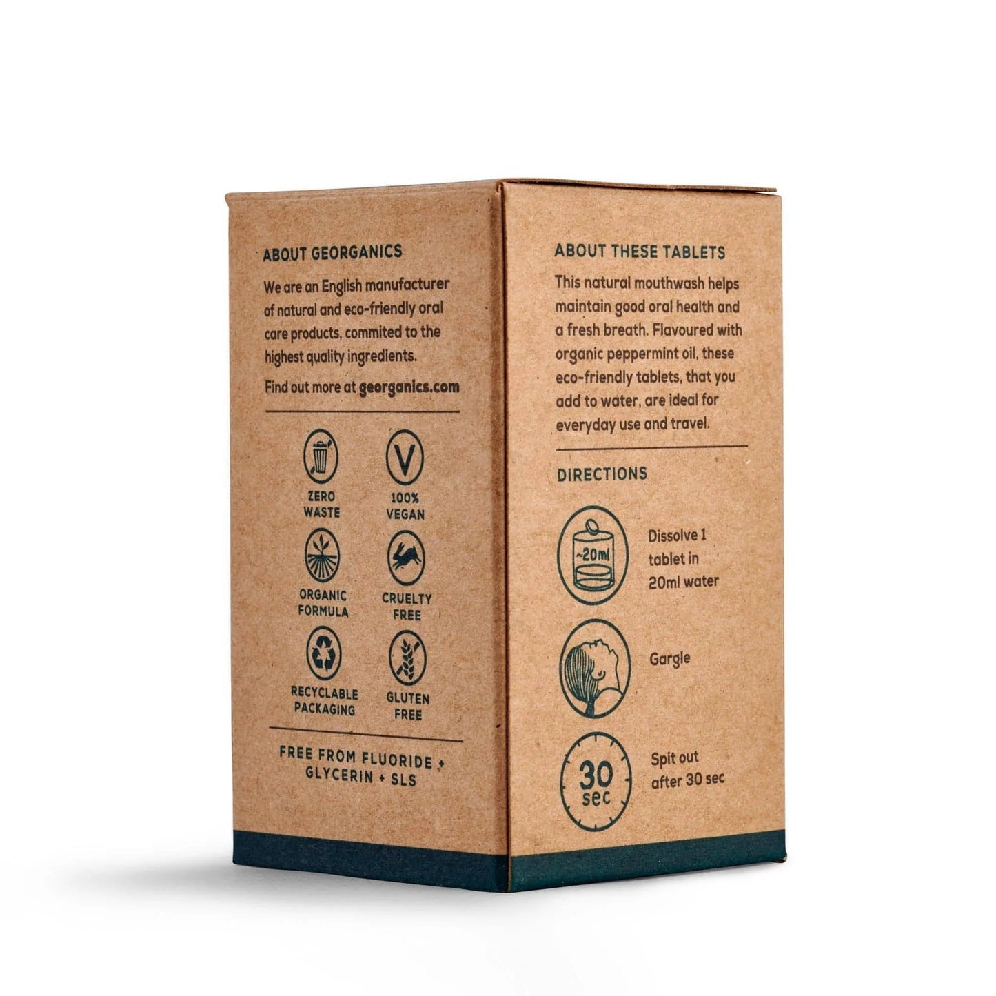Mouthwash Tablets - English Peppermint