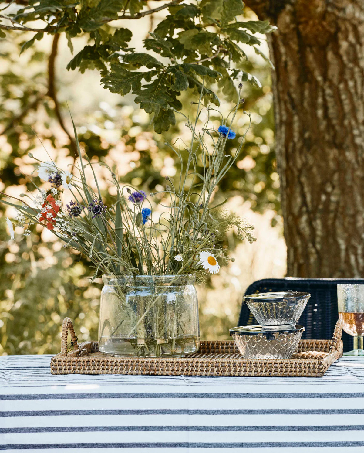 5 Piece Glass Bowl Set