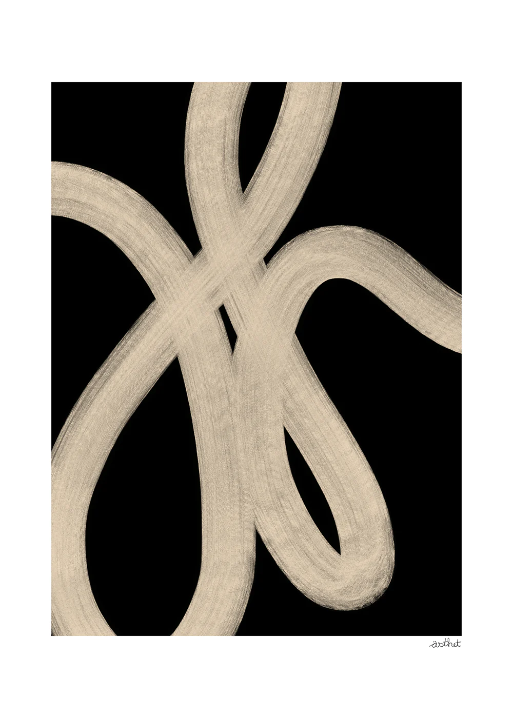 Sand Lines Print