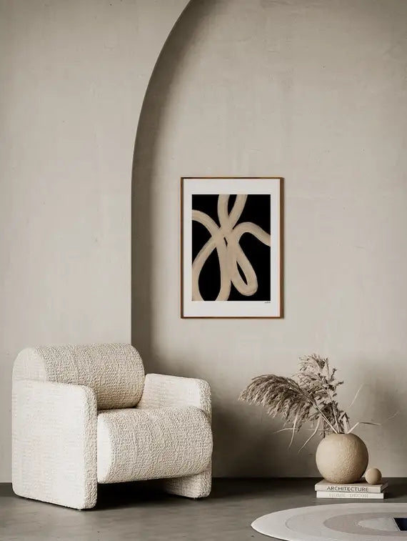 Sand Lines Print
