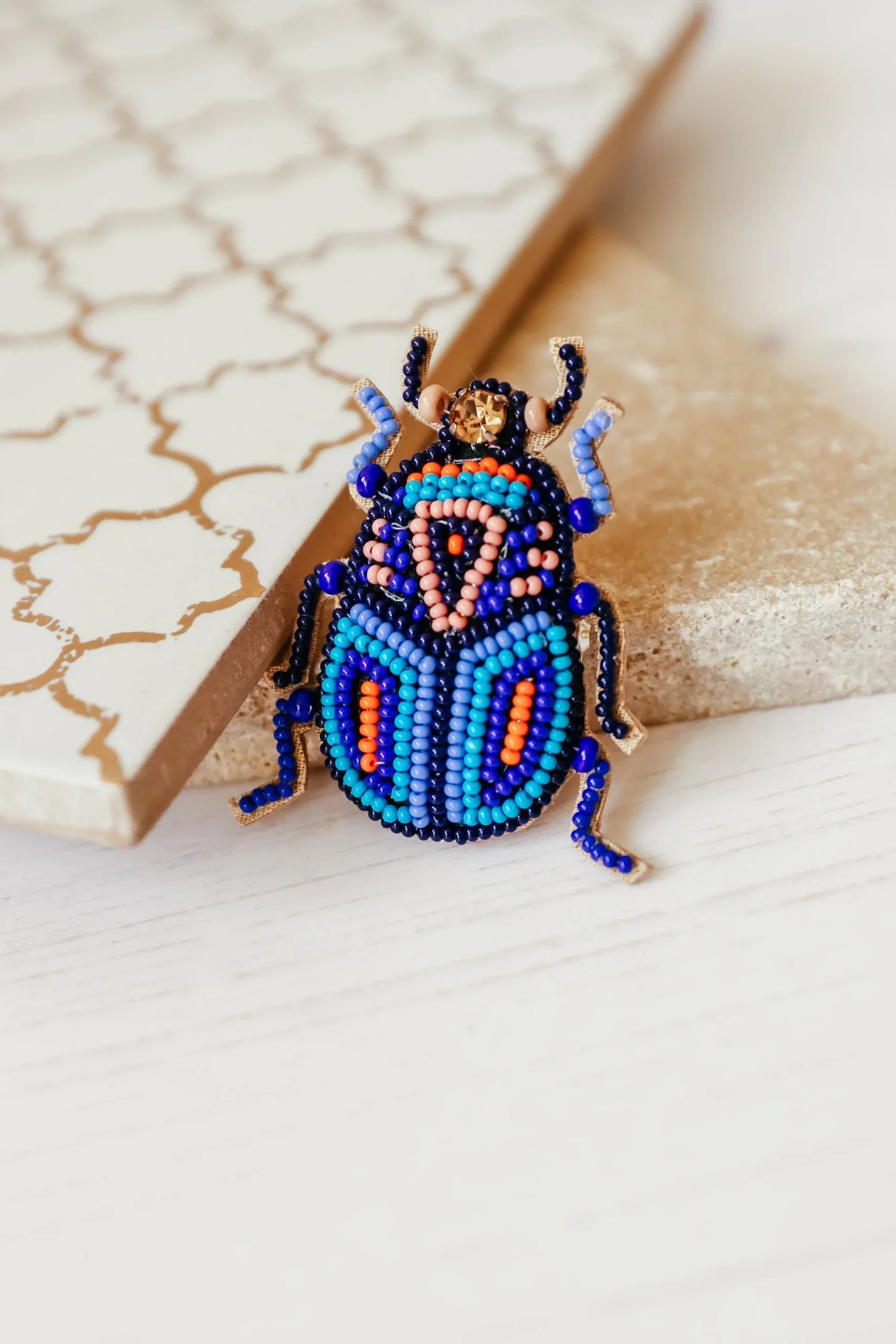 Scarab Brooch