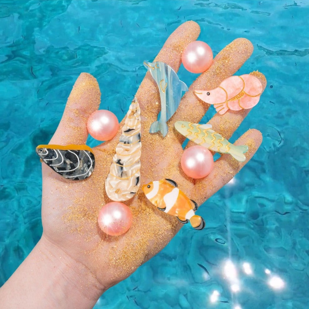 Seashell Hair Clip