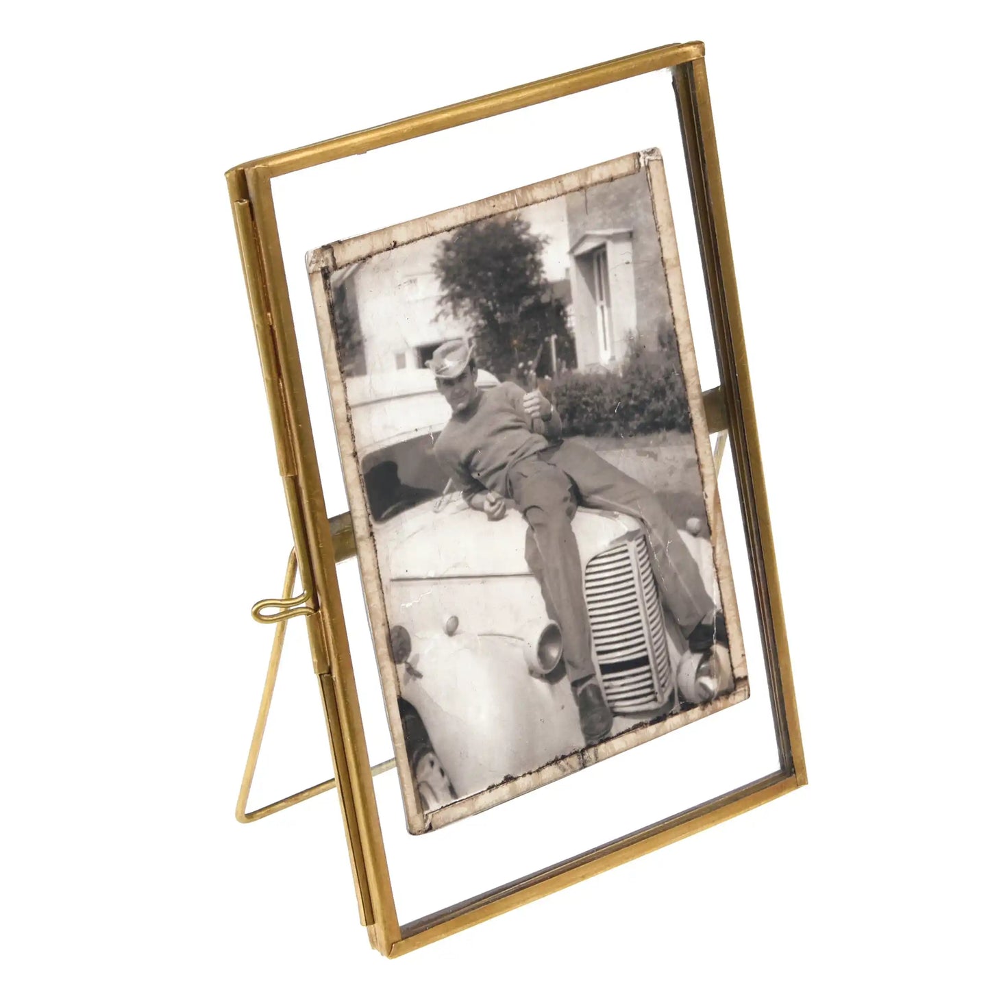 Standing Brass Frame (15 x 10cm)