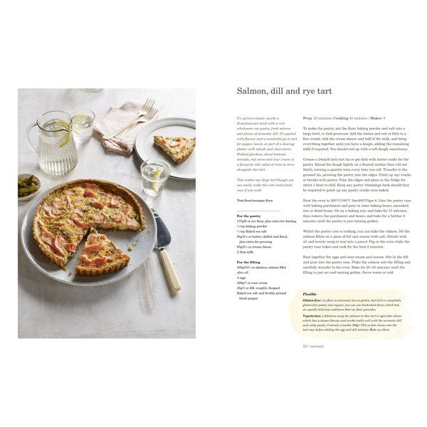 Recipe spread from The Flexible Baker V4