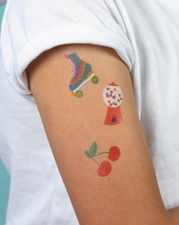 Top Banana Temporary Tattoos