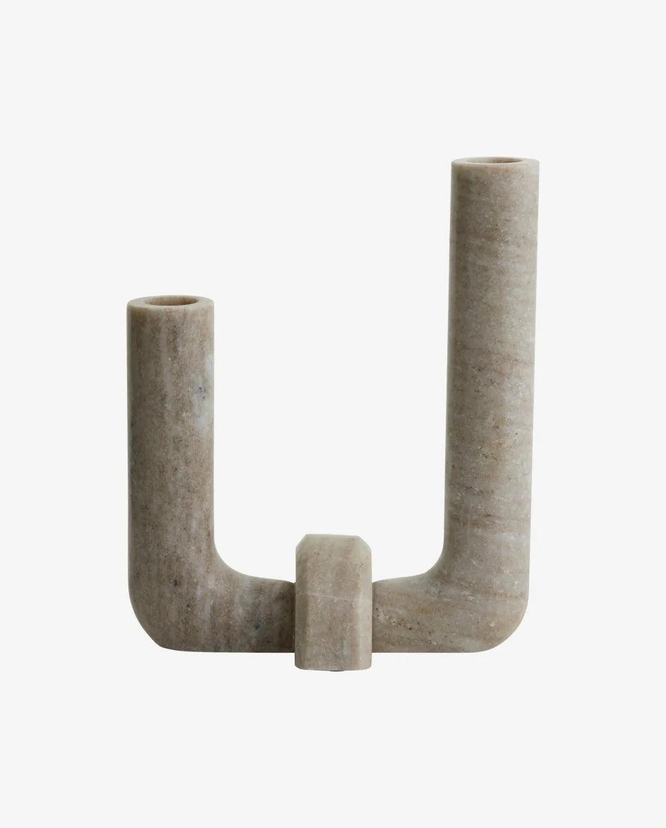 Vaca Marble Candle Holder