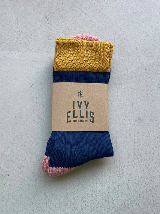 The Wallace | Cotton Vintage Sport Socks
