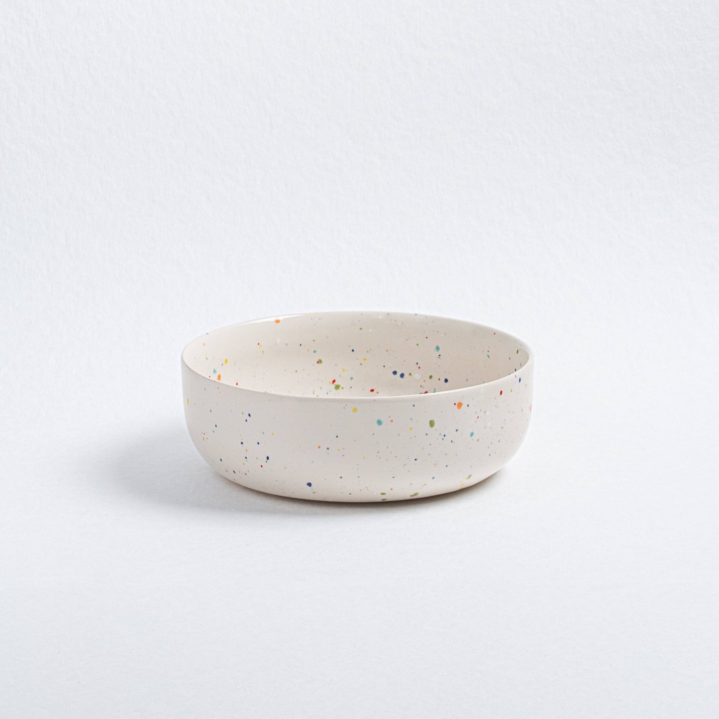 The Every Space white, handmade ceramic Party bowls by Egg Back Home, are handmade in Portugal