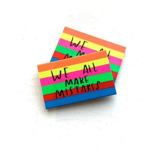 We All Make Mistakes - Single Rainbow Erase