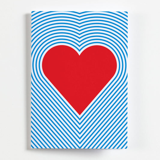 Pop Heart Greeting Card